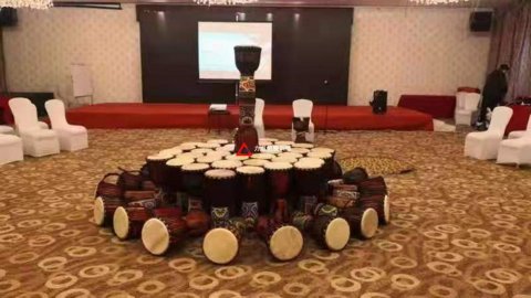 年會增效拓展“非洲鼓團建年